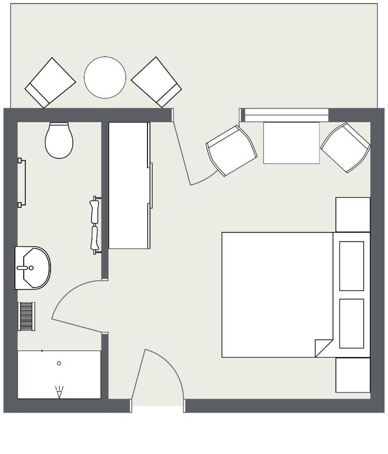 Doppelzimmer mit Balkon