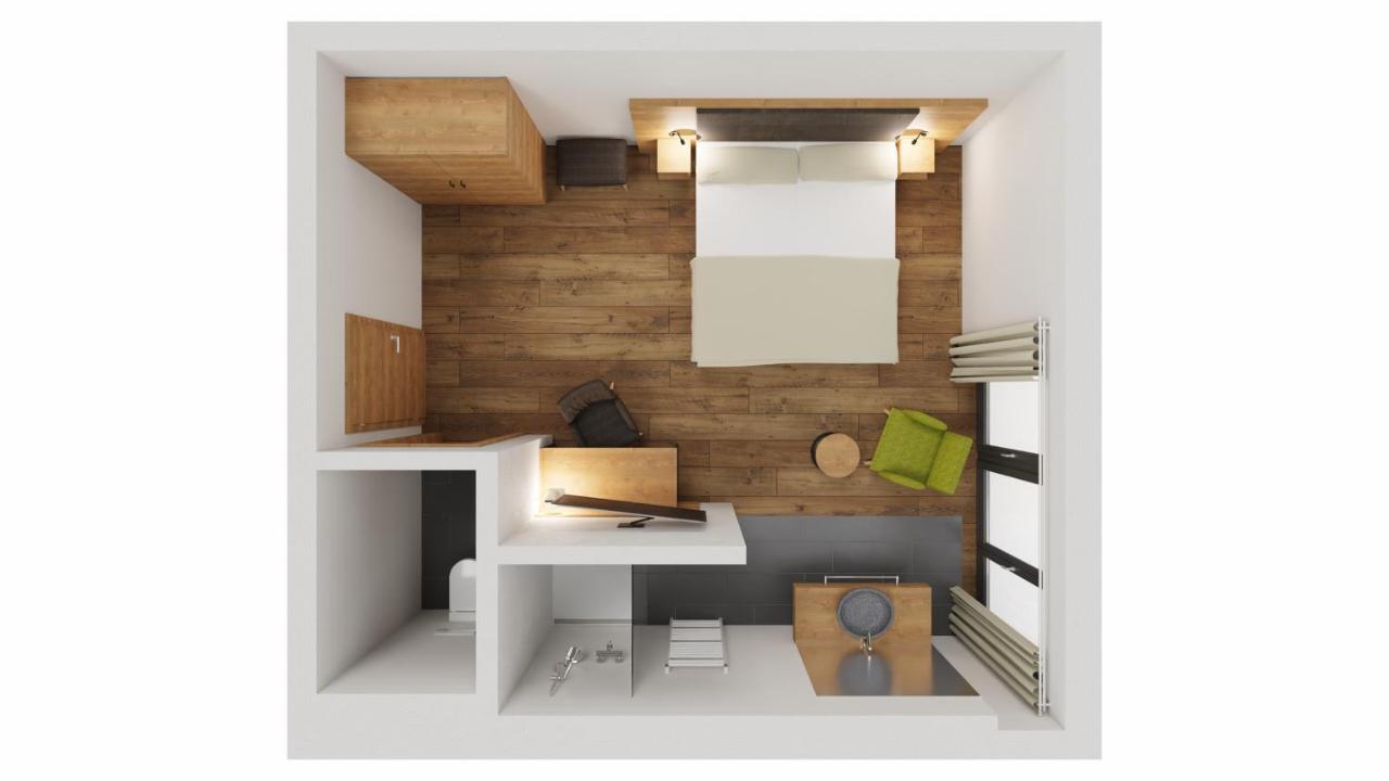 Doppelzimmer mit Balkon