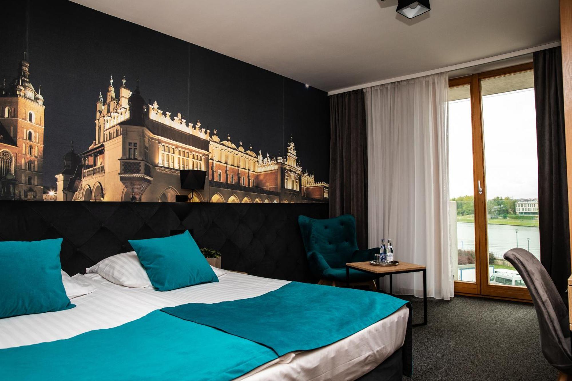 Deluxe Zweibettzimmer mit Flussblick