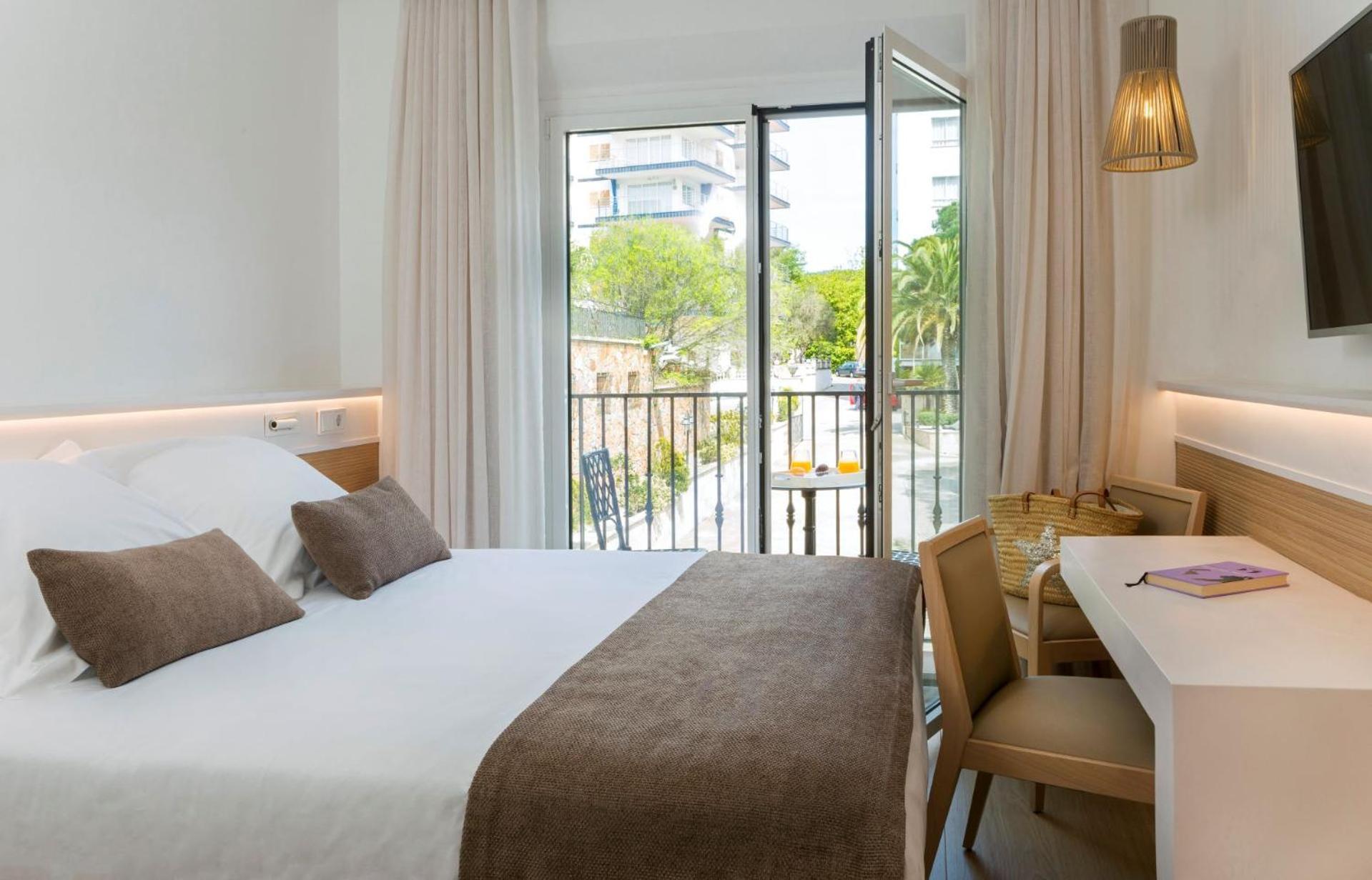 Doppelzimmer mit Gartenblick