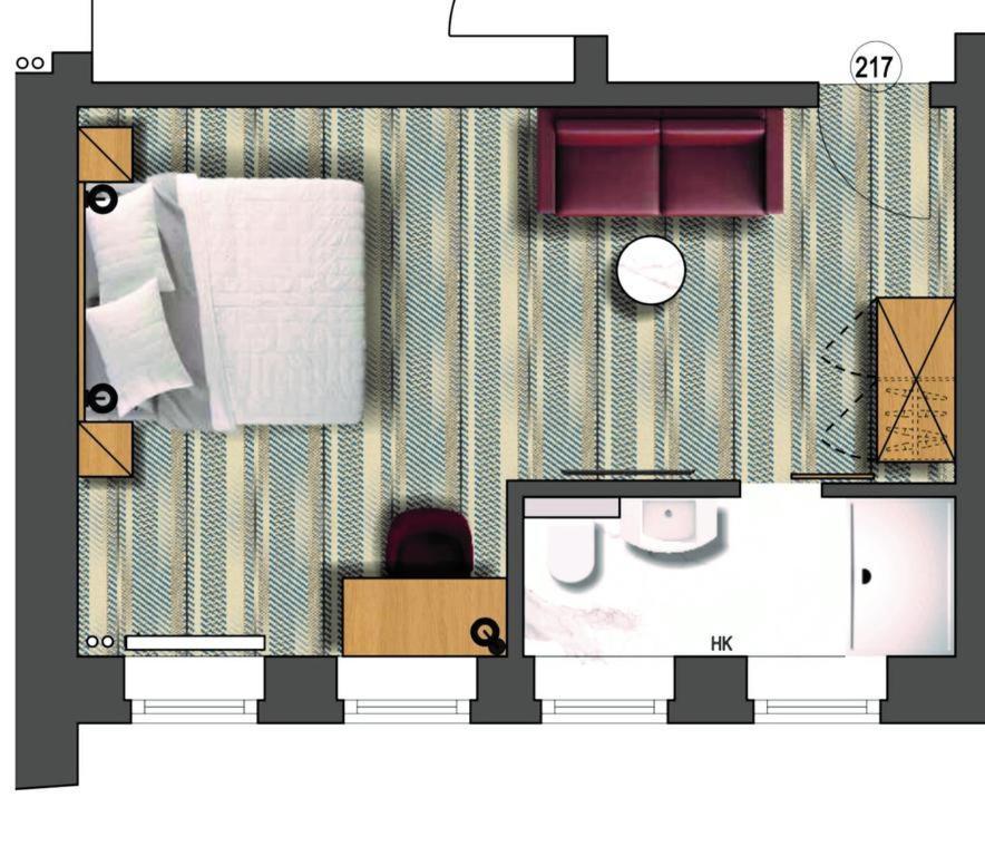 Familienzimmer mit Platz für ein zusätzliches Schlafsofa