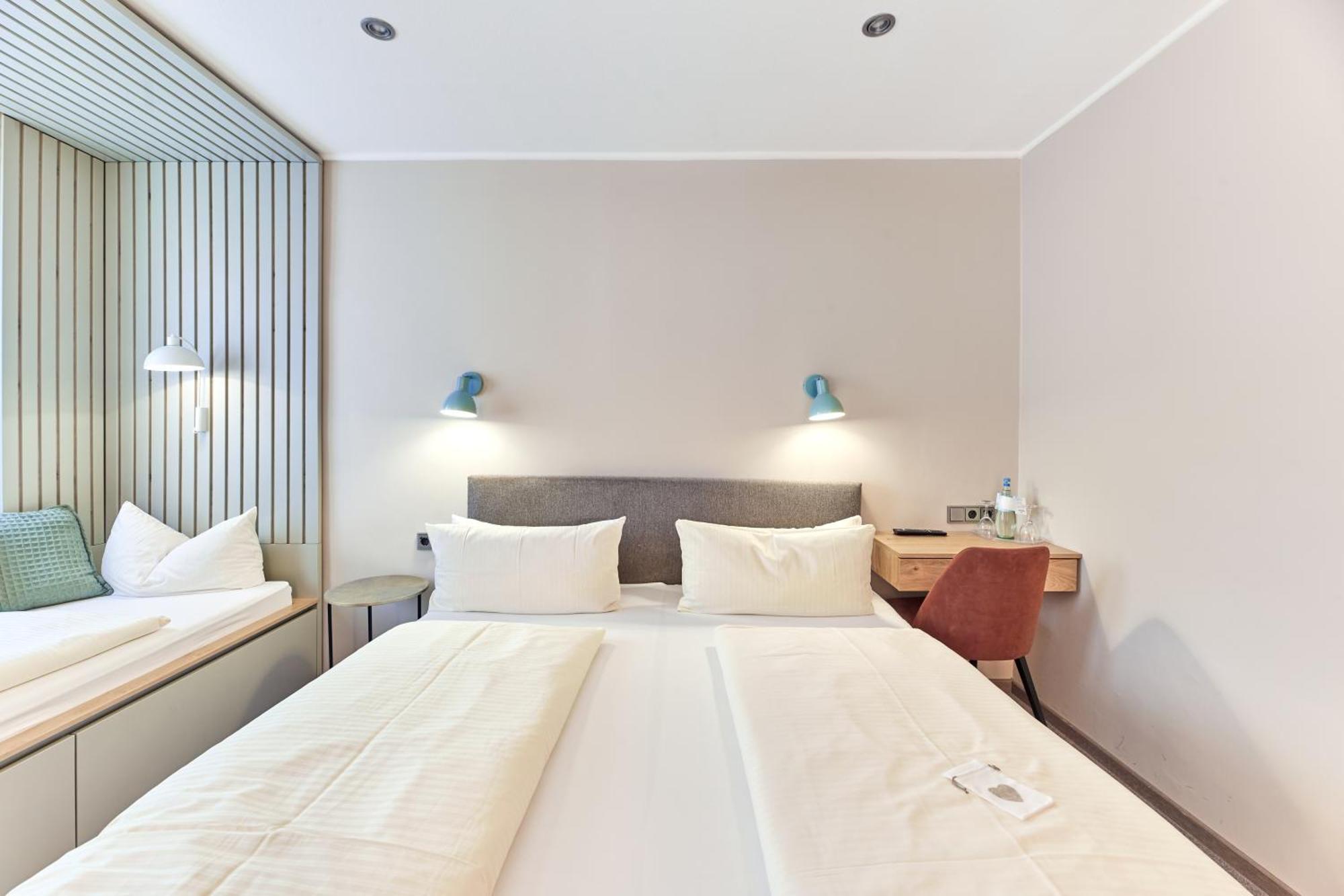 Comfort Doppelzimmer mit Blick auf die Stadt