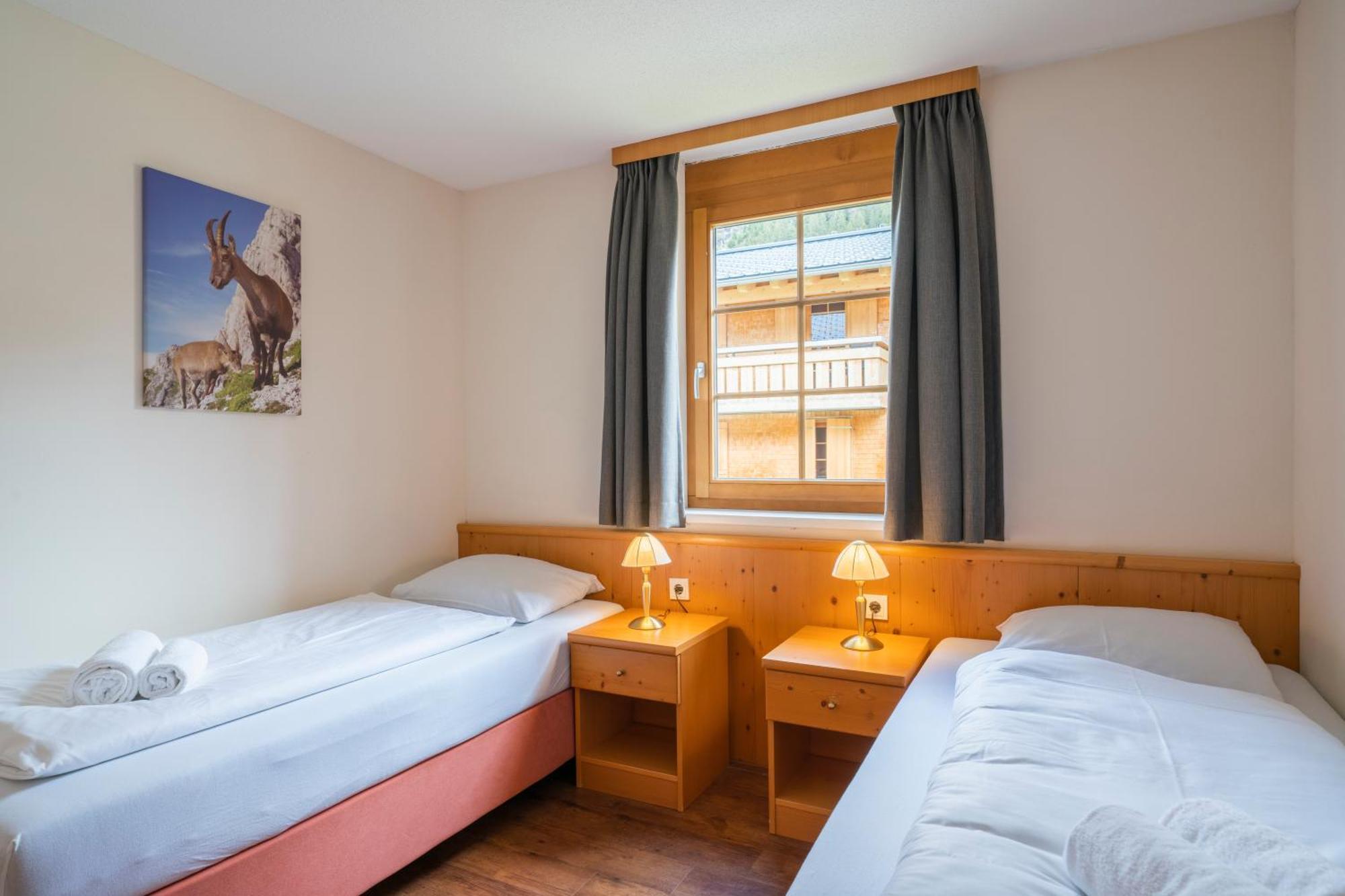 Apartment mit 2 Schlafzimmern (6 Erwachsene)