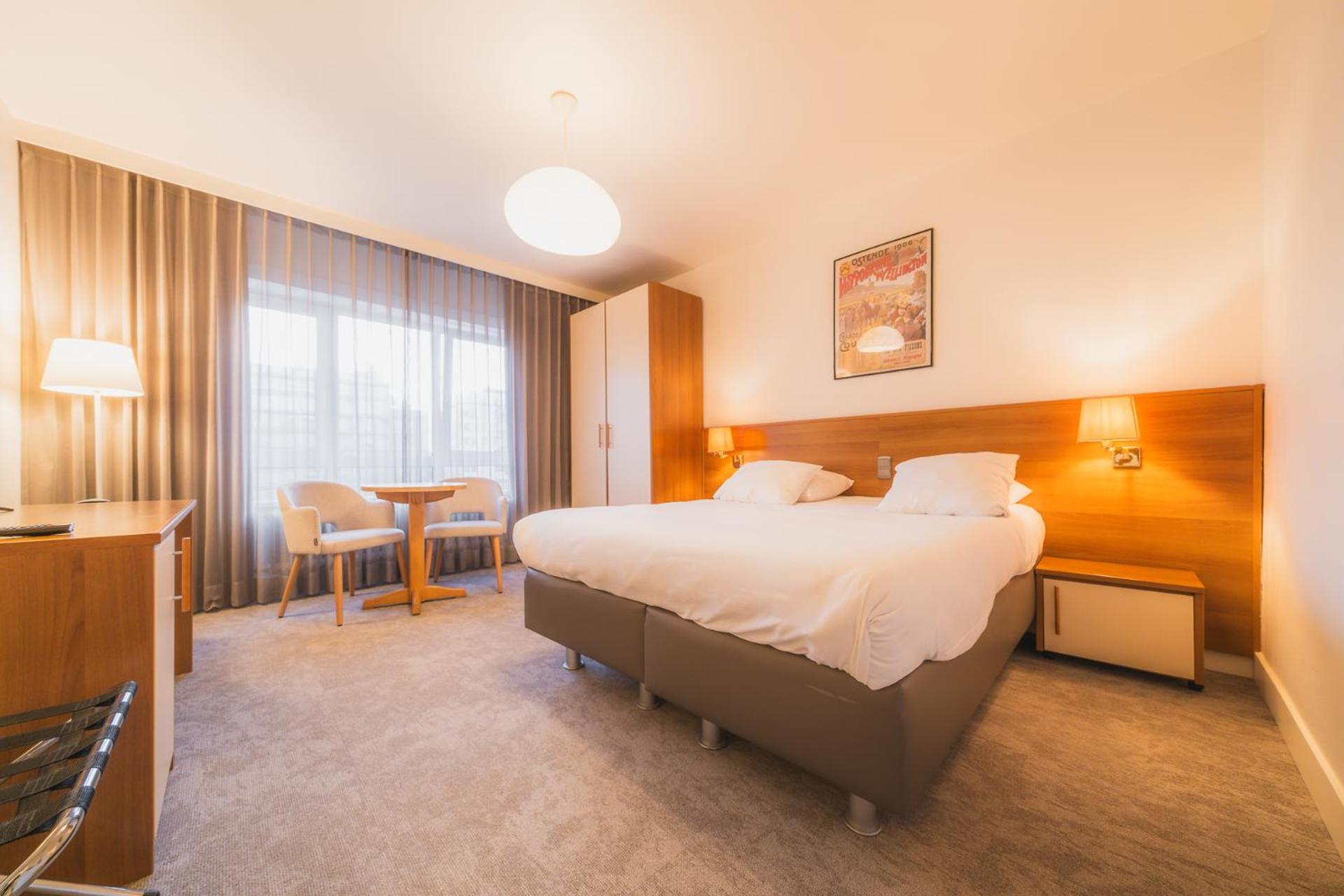 Comfort Doppelzimmer mit Blick auf die Stadt