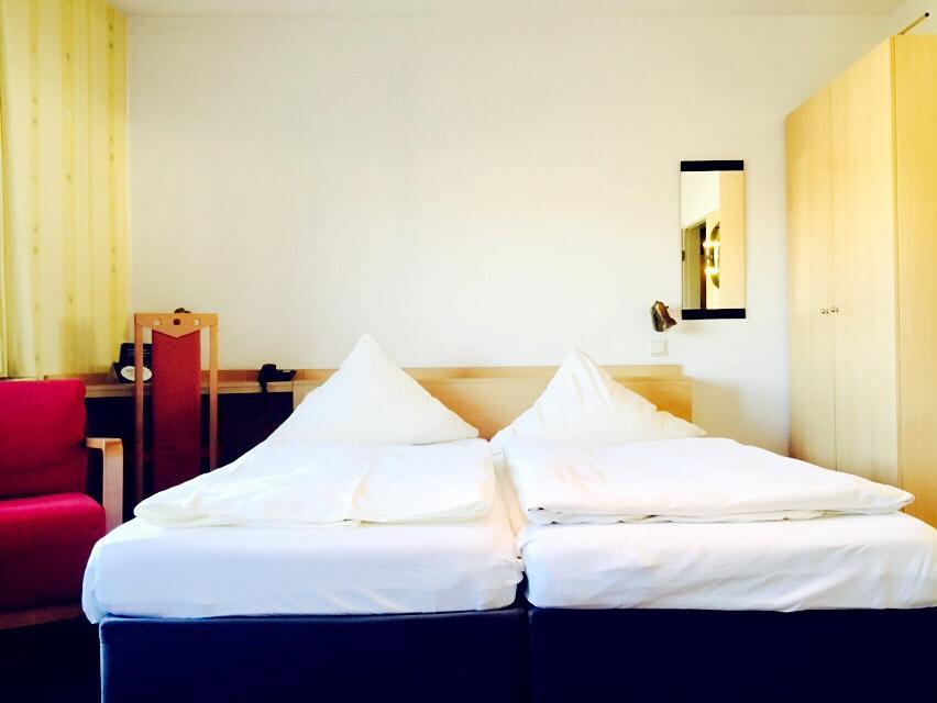 Doppelzimmer mit 2 Einzelbetten