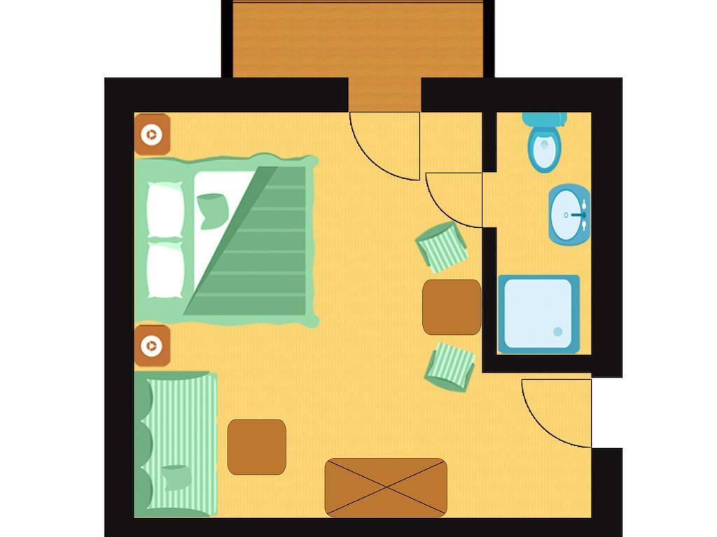 Familienzimmer mit Schlafsofa