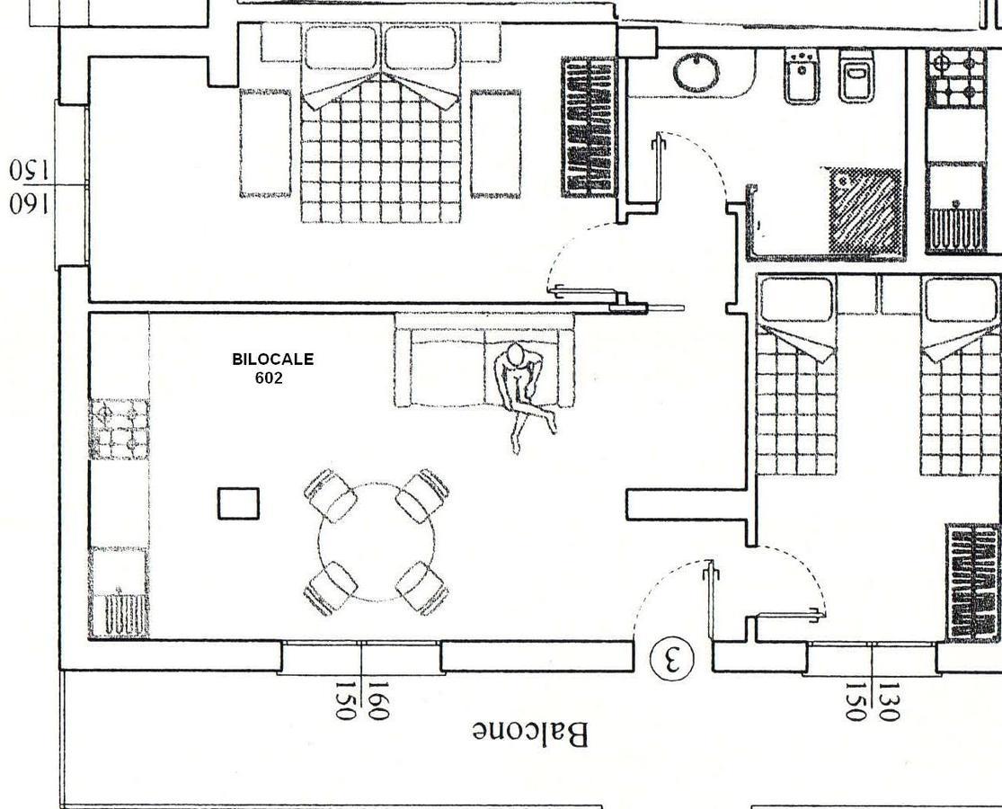 Apartment mit 2 Schlafzimmern