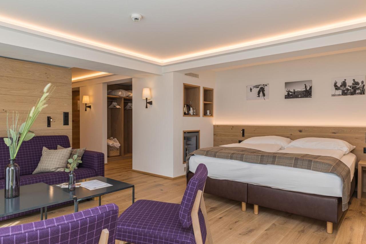 Suite Garden mit Terrasse und Blick auf das Matterhorn