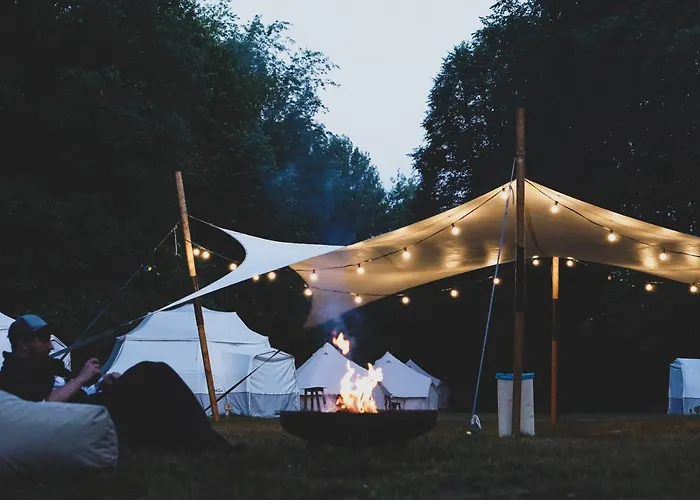 Glamping Camp mit Komfortzelten&Lodges in Losheim am See