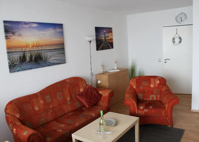 Ferienvermietung: Apartment mit Meerblick am Duhner Sandstrand