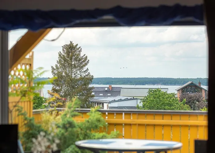 Strandhotel: Ferienwohnung  Müritzblick