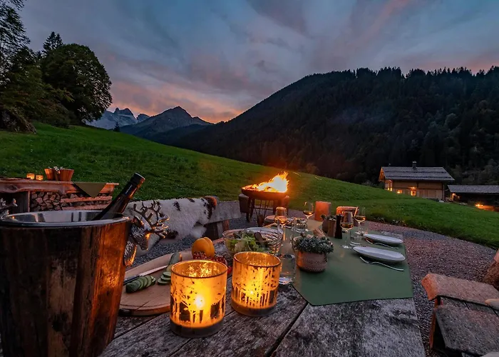 Kabine: Chalet Berghaus Gauertal