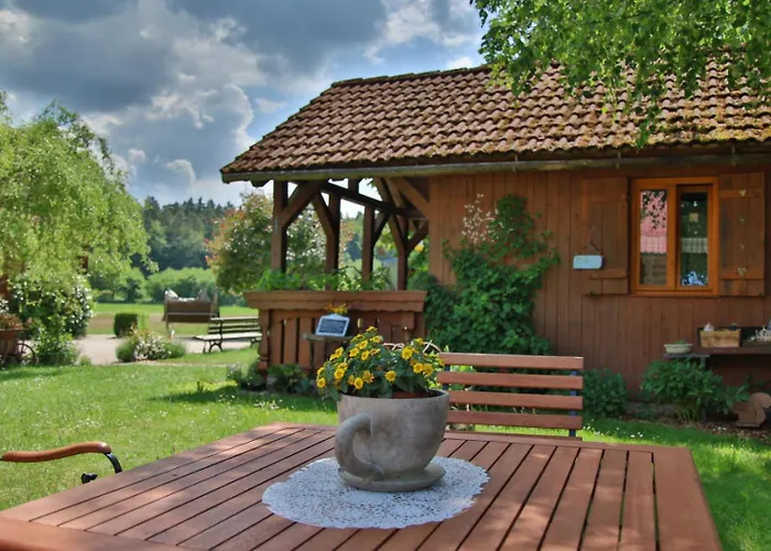 Resort: Heumann's Blockhäuser am Wald