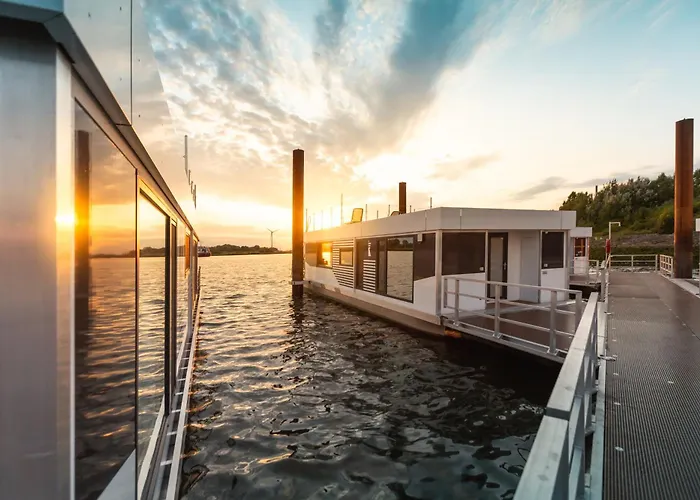 Haustierfreundliches Hotel: Hausboote am Lankenauer Höft