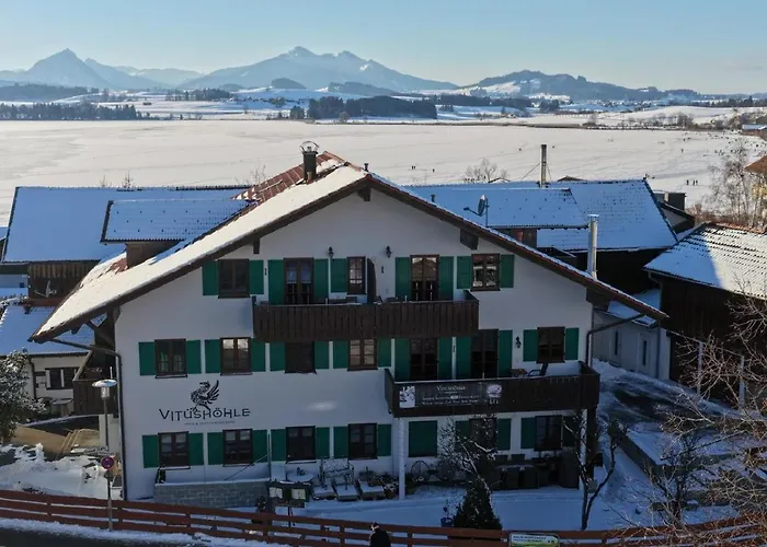 Vitushöhle&Vitusfort Urlaub Im Allgäu - Ferienwohnungen&Themenzimmer In Hopfen Am