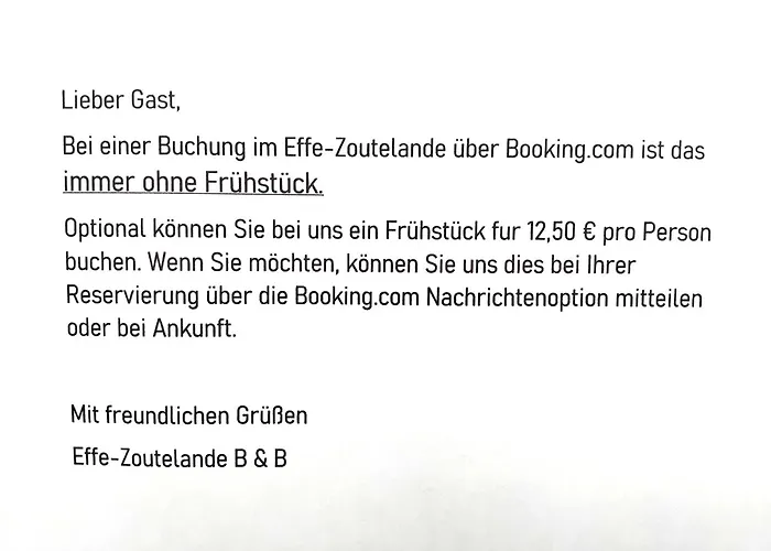 Familienhotel: Effe-Zoutelande B&B