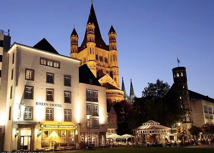 Hotel mit Aussicht: Rhein Hotel St. Martin